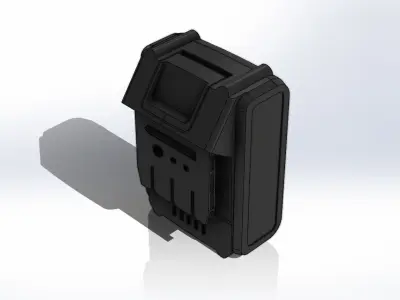Bateria 12V Battery 3D model