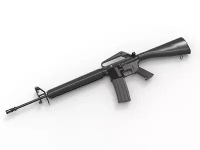 M16 rifle 3D model buy