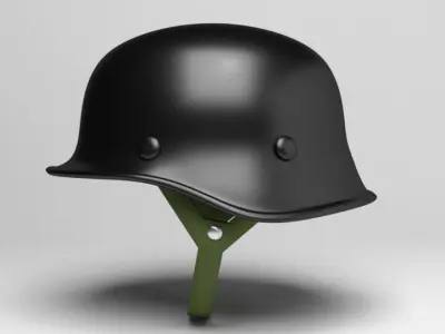 Combat Helmet - M92 3D model