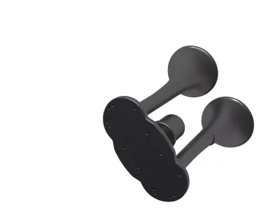 Foghorn - car horn - Train Horn - Air Horn 3D print model