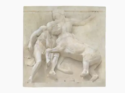 Parthenon Metopes 3D model