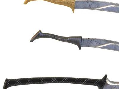sword pack 2 3D model