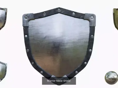 Shields 3D Model Pack