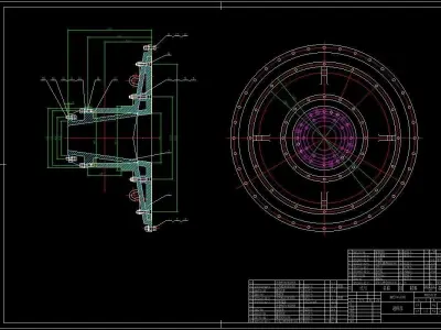 MBY-2445 BALL MILL 3D model