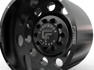 corleone Rear fori dually wheel  3D print model