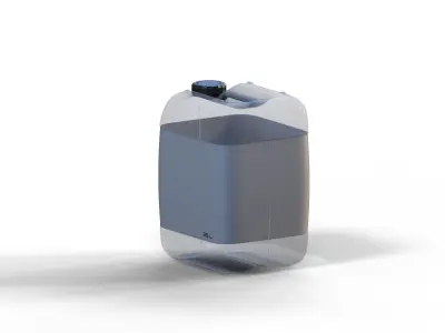 Canister Industrial Carafe 25 Liters Pack 2 Low-poly 3D model purchase