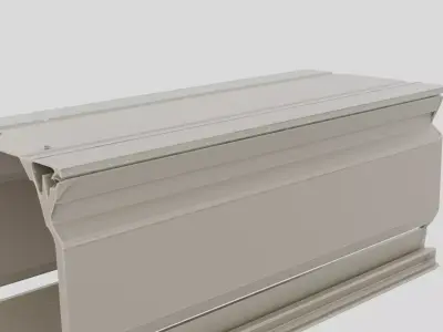 Industrial Factory Steel Beam Column for 3D print 3D model