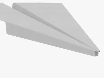 Paper Plane 3D model get