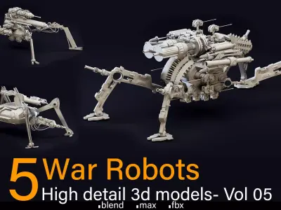 5- War Robots- Vol 05 3D model