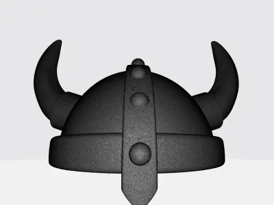 Viking helmet mesh 3D model