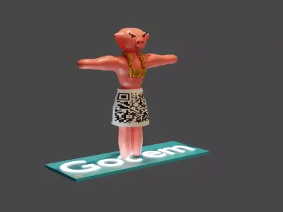 The Got em salesman Free low-poly 3D model