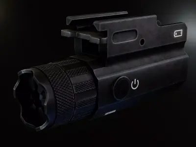 NcSTAR Blue Laser Low-poly 3D model