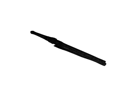 Cyberpunk Katana Neon Green Edge 3D model