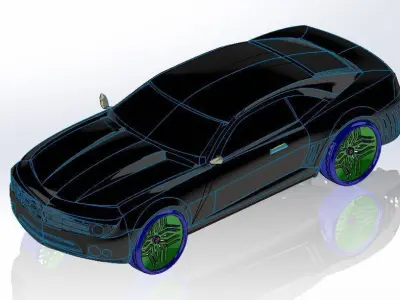 Chevrolet Camaro Concept Car 3D model
