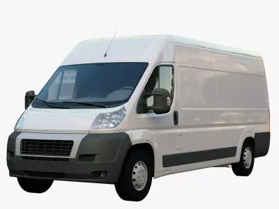 L4H3 truck 3D model