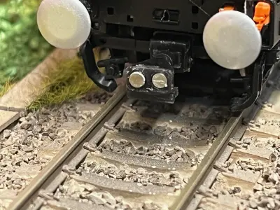  OO HO Model Railway NEM Magnetic Automatic Uncoupler V2 3D print model