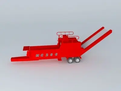 rotochoppper mc 266 mill Free 3D model