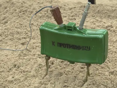MON-50 MON-90 MON-100 MON-200 anti-personnel mines  3D print model