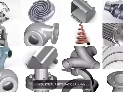INDUSTRIAL PARTS PACK 