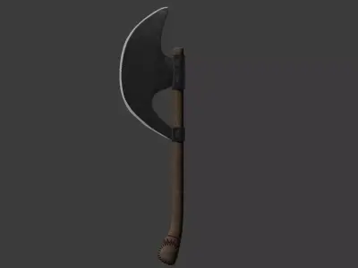 Axe XVII 3D model