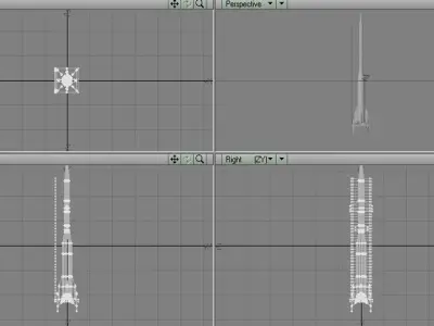 Rocket Missile - EKR 3D model