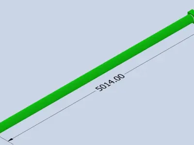 Hdyraulic cylindersTele 13380 mm  3D model