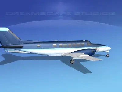 Beechcraft B99 Corporate 6 3D model