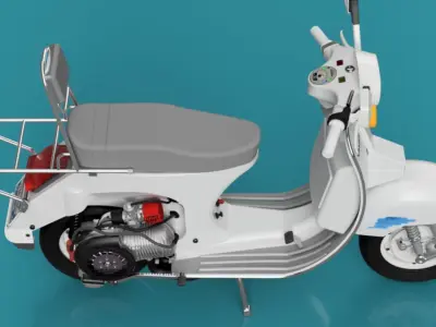 Vespa px  3D model
