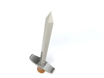 Simple Sword 3D model purchase