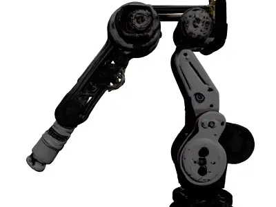 Industrial Robotic Arm Manipulator 3D model