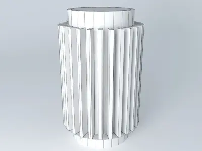 Electro motor Free 3D model