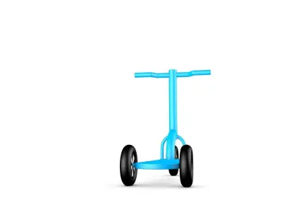 Scooter Low-poly 3D model purchase