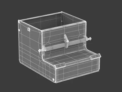 Tractor Ballast Box 800 Lbs  3D model