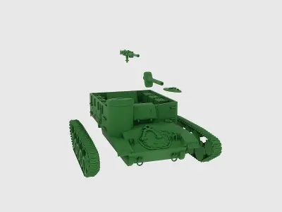 m 37 105mm HMC 3D print model