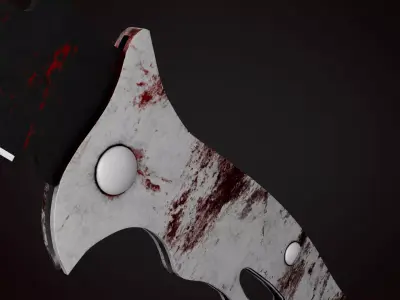 Knife 3 I Low-poly 3D model