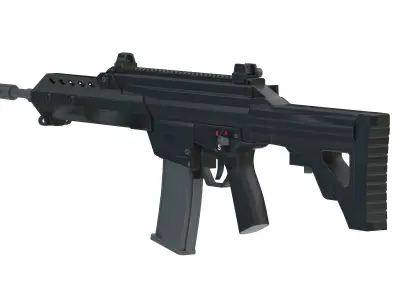 FX-05 Xiuhcoatl Low Poly PBR Realistic Low-poly 3D model