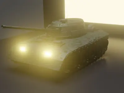 New kind of tank 3D model