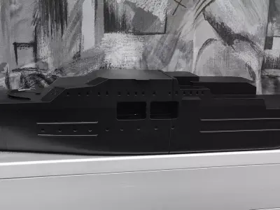 Ship KV Jan Mayen W310 3D Printable  3D print model