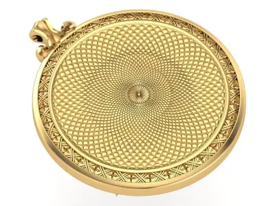 Skull  pendant 3D print model