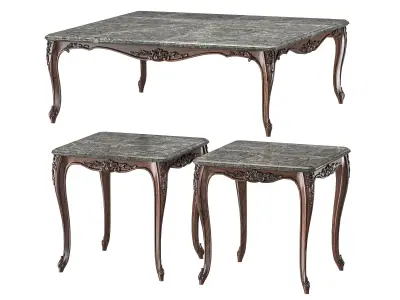 chairish  coffee table  art 8732 3D model