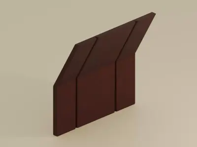 Heritage Transit Modular Subway Wall Kit Low-poly 3D model