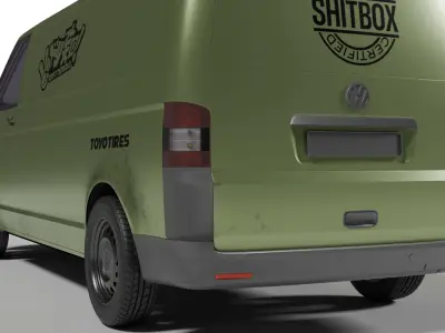 Volkswagen Transporter 3D model