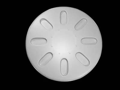 Sci-fi- Cylinders Free 3D model