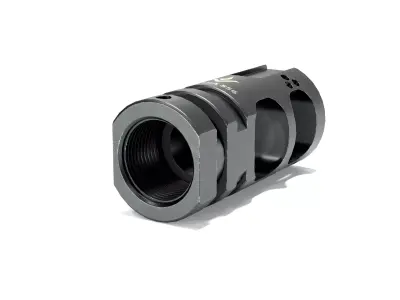 Aero Precision VG6 Gamma 556 Muzzle Brake Low-poly 3D model