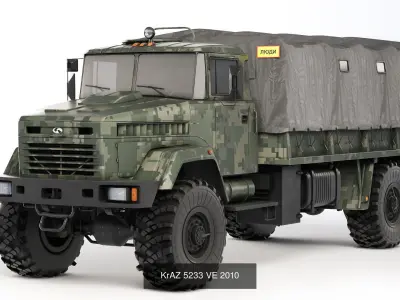 Large collection of equipment of the Armed Forces of Ukraine 3D Model Pack