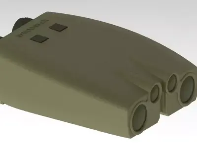 Military Binocular LRF 3D model