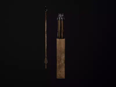 Survival Kit - Archer Free low-poly 3D model