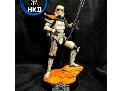 Sand trooper Fan Art - Star Wars 3D print model