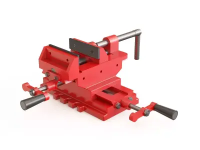 Bench vice 12 3D model