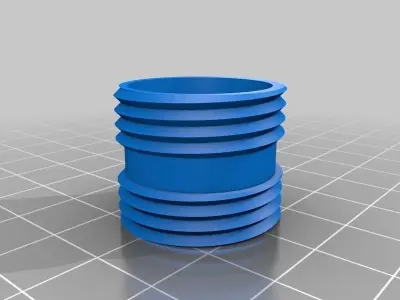 Screwable Two Part Globe - Earth in 3D Free 3D print model